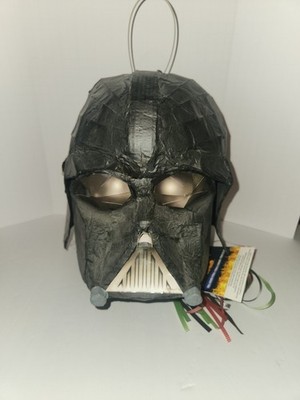 3D Darth Vader Pull String Pinata, New, Hard to Find