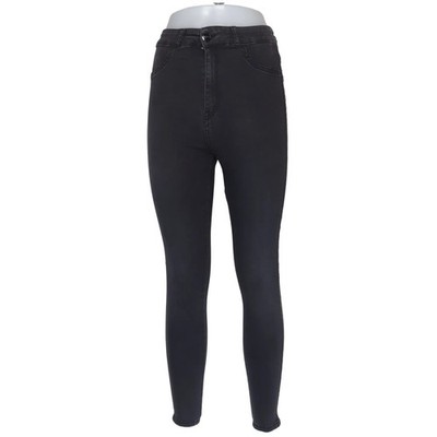 Fit Jeans, Jeans, Größe: M, Grau, Baumwolle/Elasthan/Polyester, Einfarbig #VwU