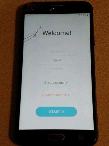 Samsung Galaxy J7 Sky Pro - 16 GB - Black (TracFone) - Afbeelding 1 van 3