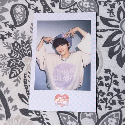 Stray Kids SKZ s Chocolate Factory offizielles Foto/Polaroid Musik schwarz/weiß