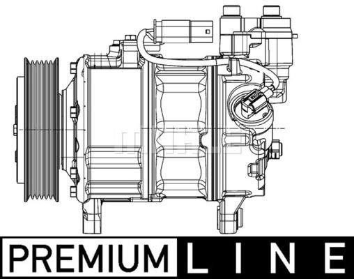 Mahle Kompressor, Klimaanlage Acp 600 000P-image