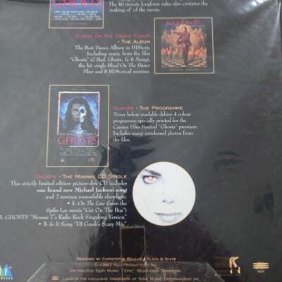 Michael Jackson Ghosts Deluxe Collector Box Set 2CD + VHS