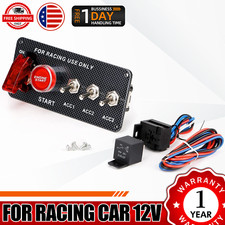 12v Toggle Racing Cars Ignition Switch Panel Engine Start Push Button Led Kit 12v Toggle Racing Cars Ignition Switch Panel Engine Start Push Button Led Kit