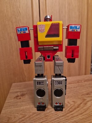 Vintage Hasbro Transformers G1 Autobot Communicator Blaster unvollständig