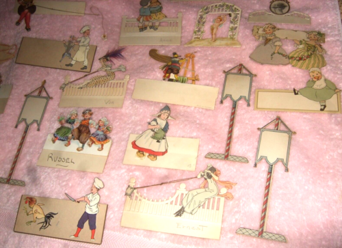 Antique German Place Cards Estate Heirlooms Rare Quality and Style - Picture 13 of 22