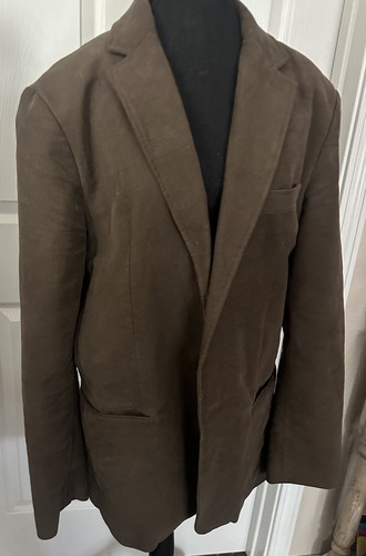 Men’s Brown Suede Old Navy Blazer Size Large - Picture 3 of 5