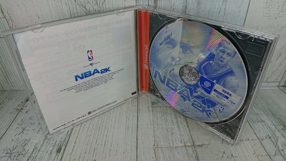 Dreamcast NBA 2K Japanese Version - SEGA - Sports Basketball Game - USED Classic - Image 2 of 4