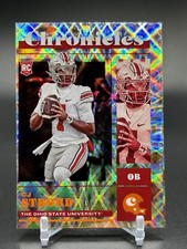 2023 Chronicles Draft Picks CJ STROUD Orange EXPLOSION Rookie #2 SSP OSU