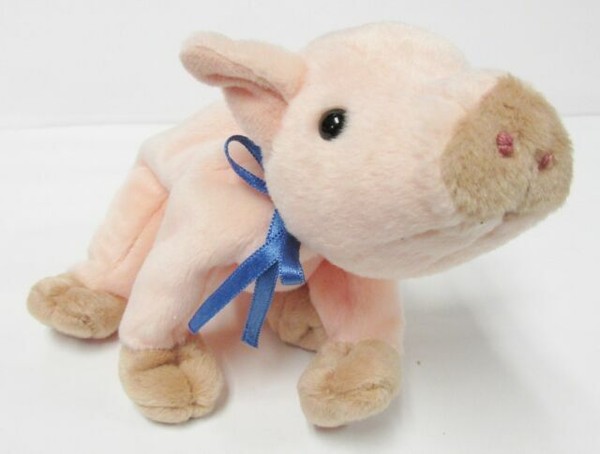 TY Beanie Baby – Knuckles Das Schwein, Sammlerfigur