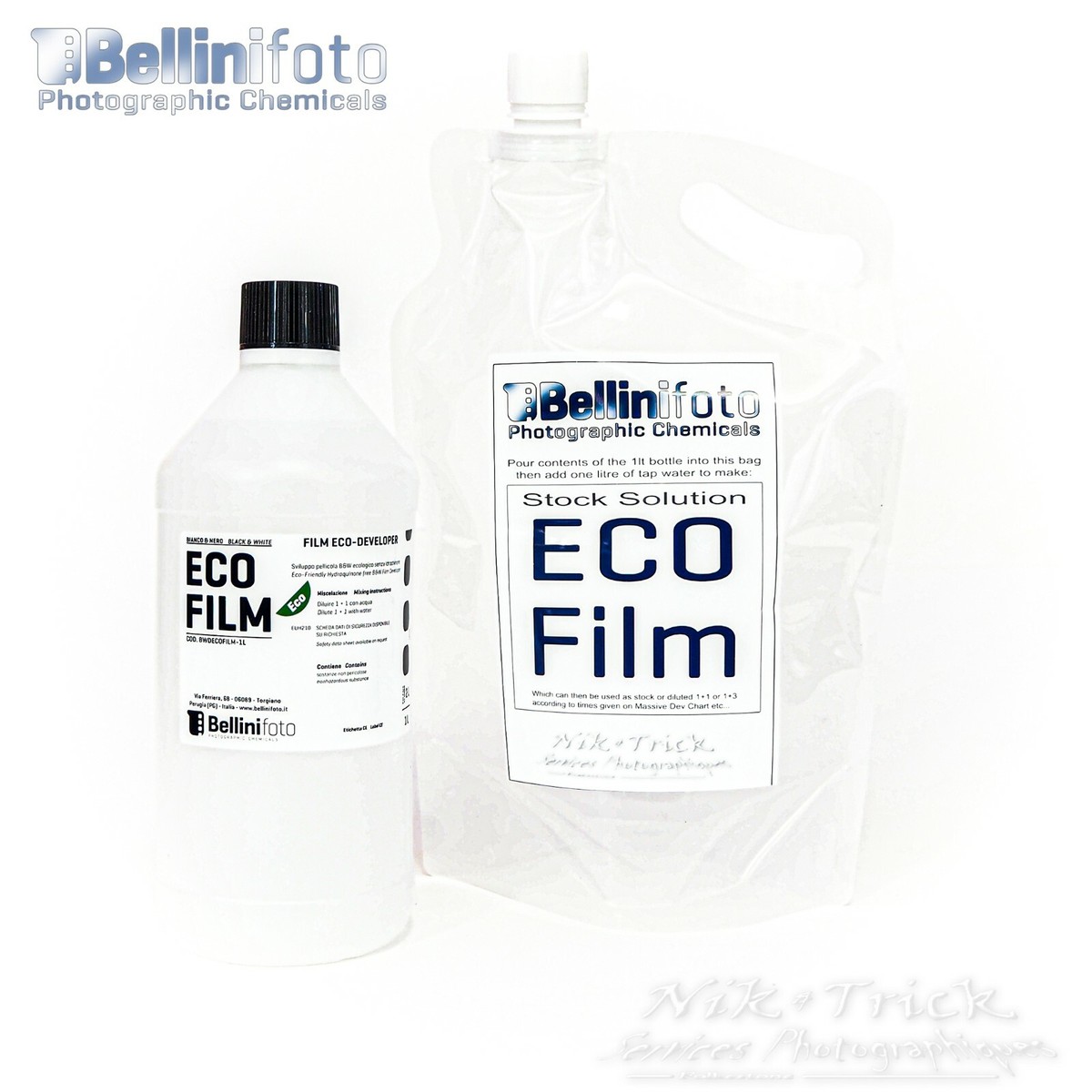 BelliniFoto Eco-Film Developer Liquid Version of Xtol for or Litres  Stock