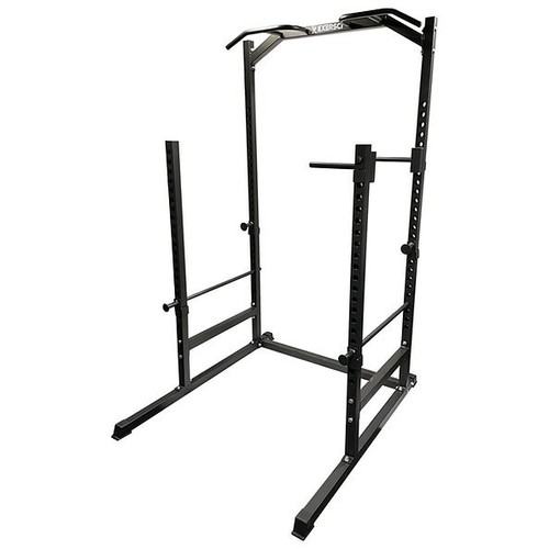 Exersci Heavy Duty Half Power Rack, Weight Lifting, Squats and Dips - Afbeelding 1 van 6