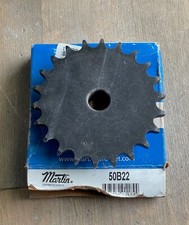 MARTIN 50B22 3/4" BORE ROLLER CHAIN SPROCKET 50 CHAIN 22 TEETH NEW