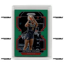 2022 Panini Prizm WNBA - Victoria Vivians #136 Green Prizm SP