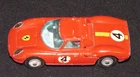 Ferrari Berlinetta 250 Le Mans #4 Corgi Toys model Car; Made in Great Britain