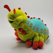 Disney Heimlich A Bugs Life Plush Caterpillar 8" Stuffed Animal Toy Beans