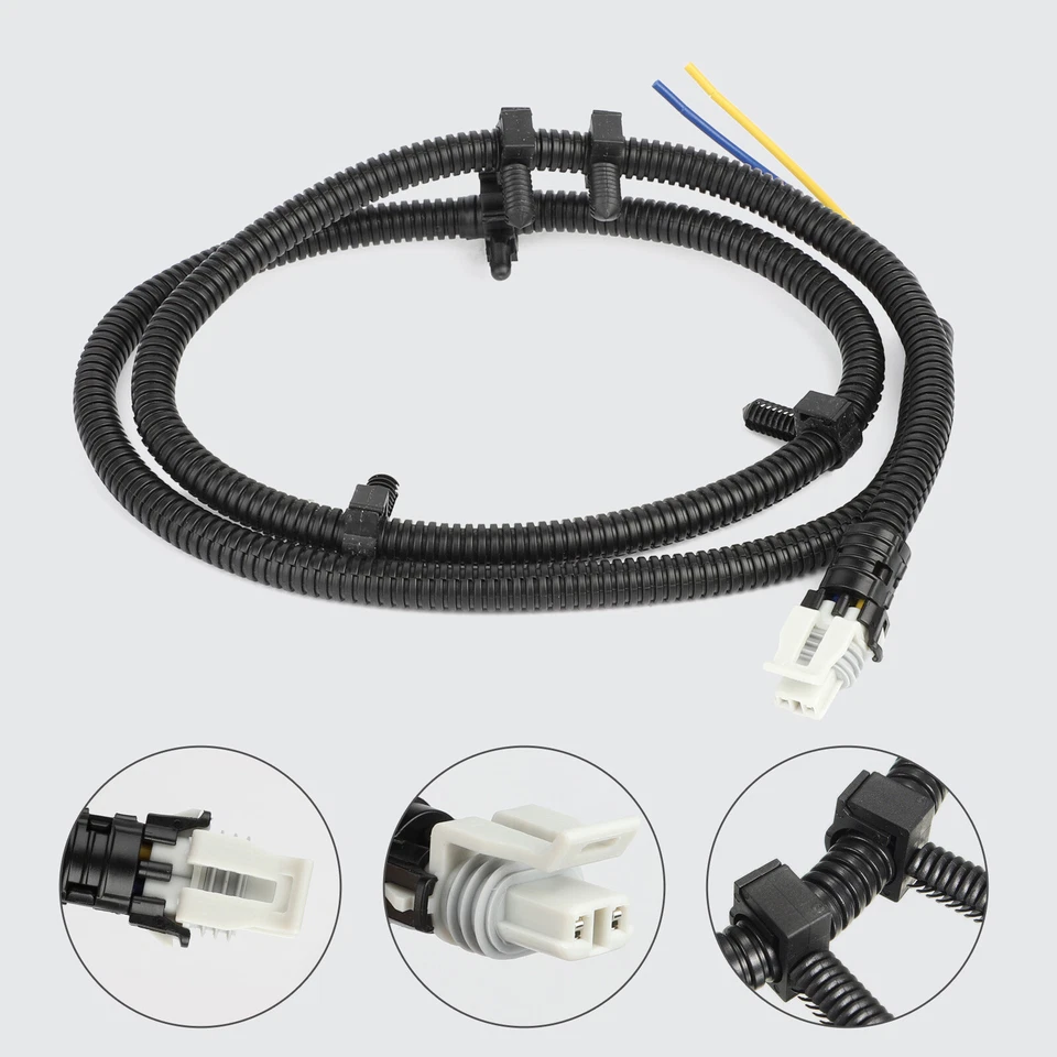 2X ABS Wheel Speed Sensor Wire Harness For Chevrolet Impala Monte Carlo Uplander - Imagem 2 de 4