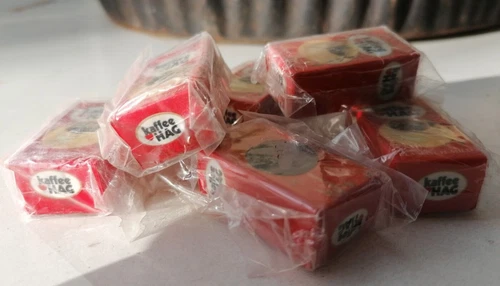 6x Kaffee HAG Magnete Reklame  NEU/OVP
