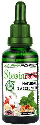 Stevia Flüssig 100% natürlich kalorienfreier Zucker Ersatz Süsssung 50 & 100 ml