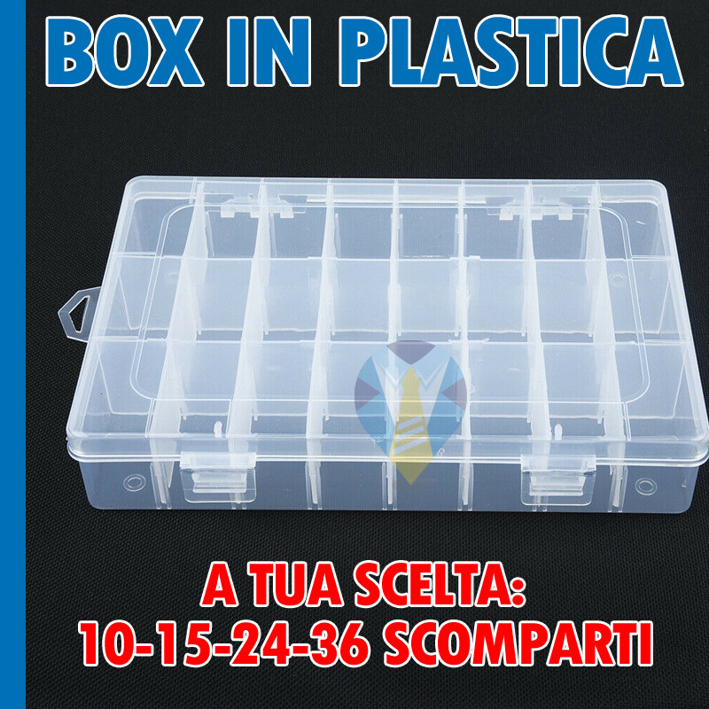 Scatola Per Attrezzi In Plastica, Custodia Per Organizer Impilabile - Foto 7