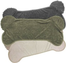 Microfiber Dog Towel -30X16 Inches, Durable, Super Absorbent, Washable, Dog Bath