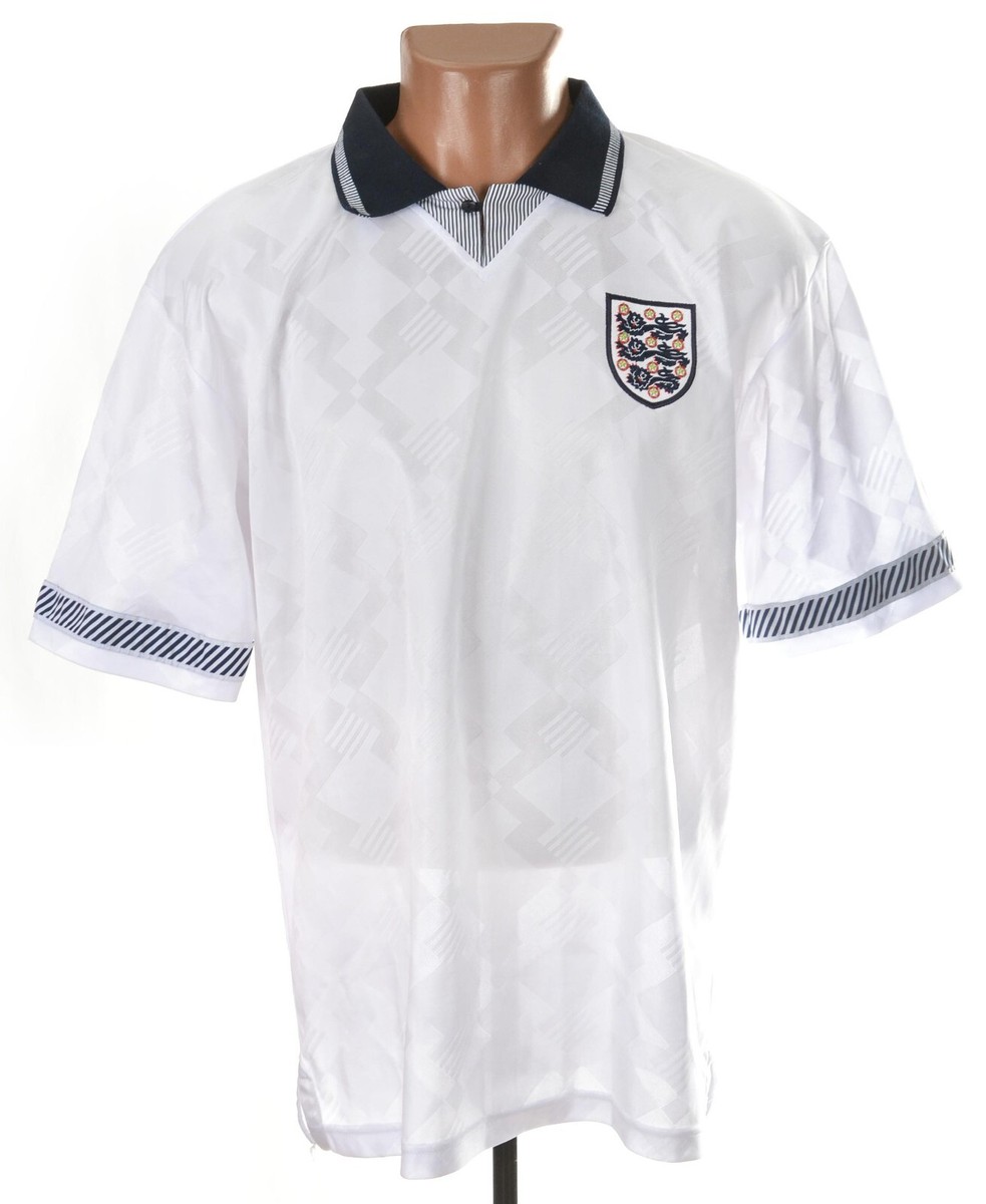 90s イングランド代表 復刻ユニフォーム 白 Score Draw XXL ENGLAND 1990/1993 HOME FOOTBALL SHIRT SCORE DRAW SIZE L ADULT