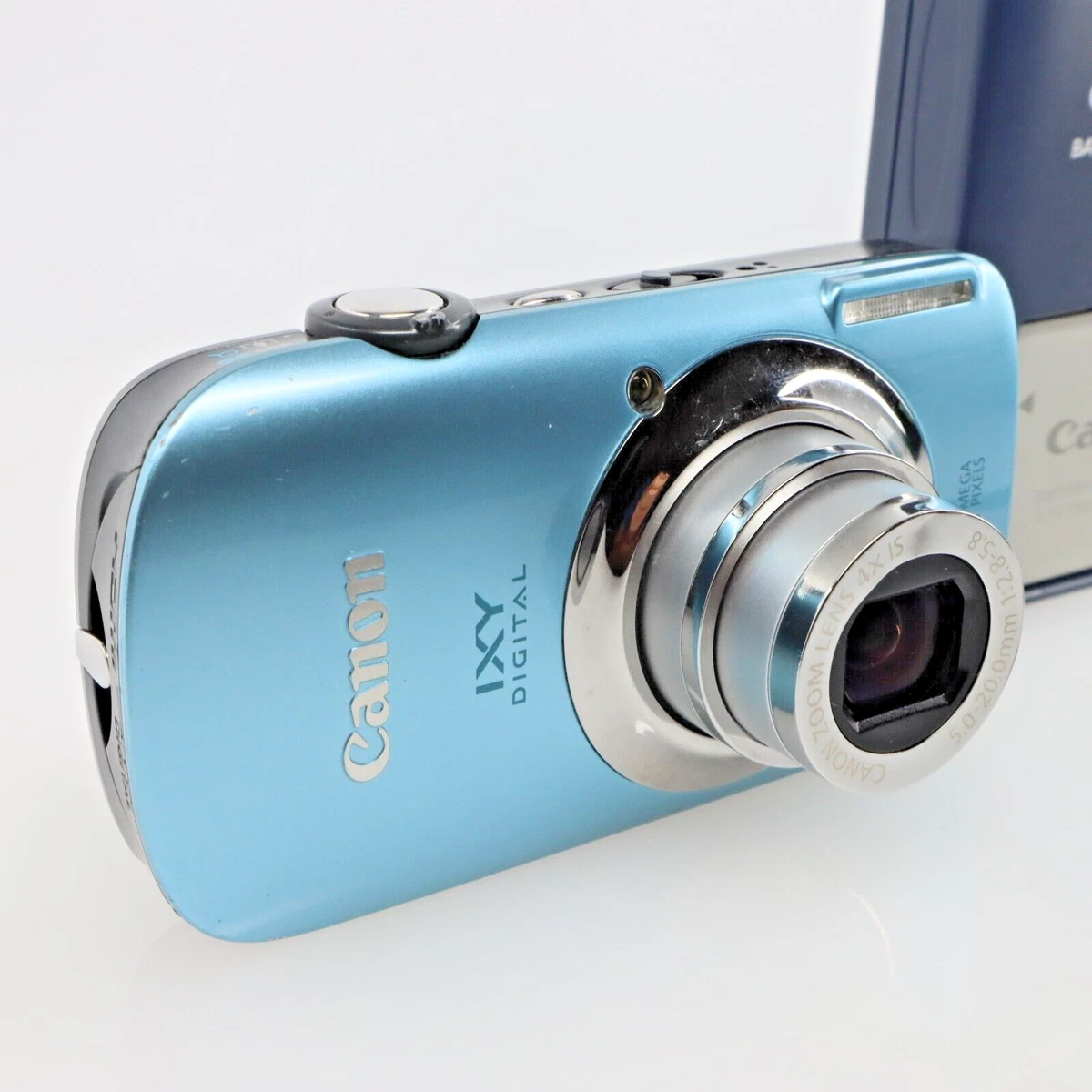 Excellent] Canon IXY Digital 510 IS Blue Compact Digital Camera