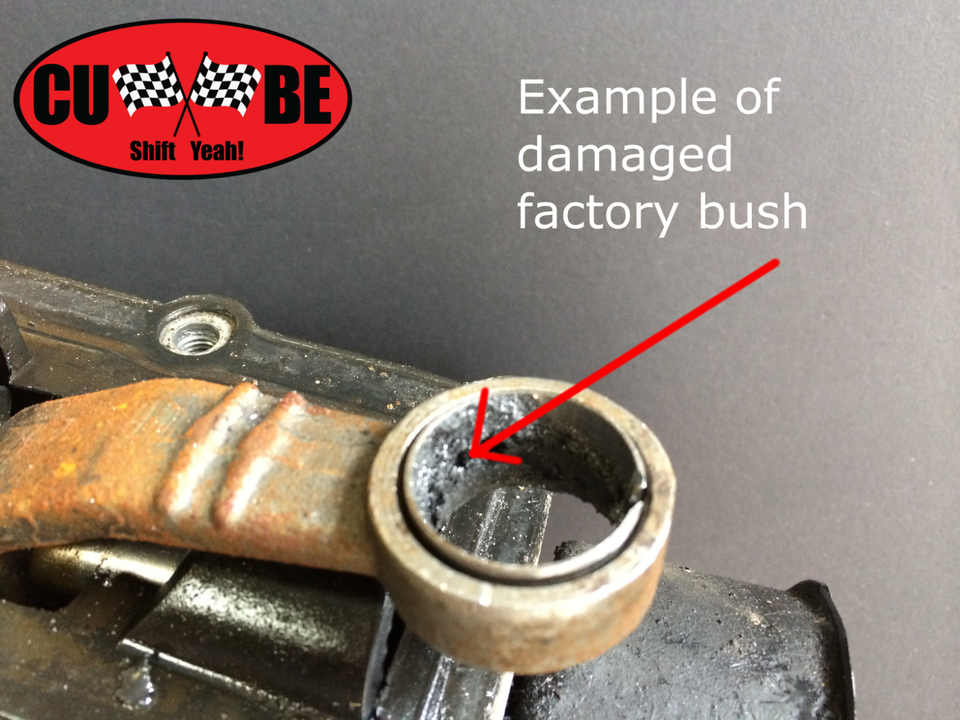 CUBE Speed Shifter to Transmission SOLID BUSHING for Toyota Supra W55