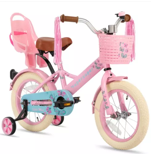 JOYSTAR Girls Bike 12 Inch Girls Doll Seat Streamers best gift
