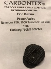 DAIWA POWER ASSIST  TANACOM 750, 1000 TANACOM BULL 750, 1000 CARBONTEX  WASHERS