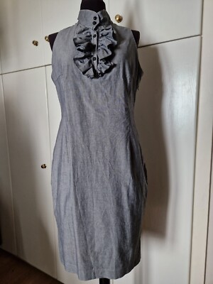 Aggi office business Kleid dress grau Gr42