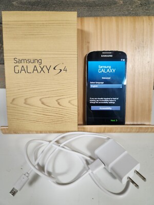 Samsung Galaxy S4 SGH-I337Z 16GB Black Mist (Cricket) Smartphone