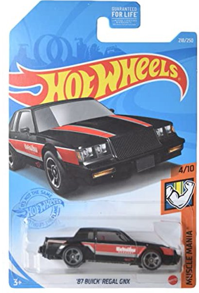 Hot Wheels Kroger Exclusive '87 Buick Regal GNX Black and Red | eBay