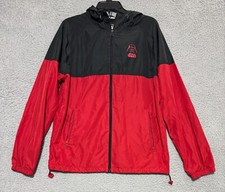 Disney Parks Star Wars Darth Vader Full Zip Windbreaker Color Block Mens Medium