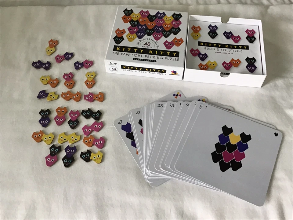 Brainwright “Kitty Kitty” 48 Rompecabezas Edades 8+ -Muy Lindo y Divertido - ¡Envío Gratis! Foto 3 de 4