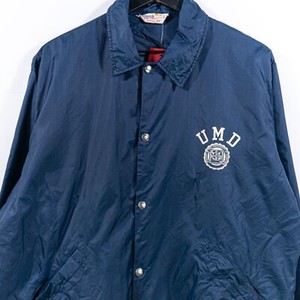 VTG 60s Champion RUNNING MAN Coaches Jacket Large UMD Duluth Minnesota Rare L