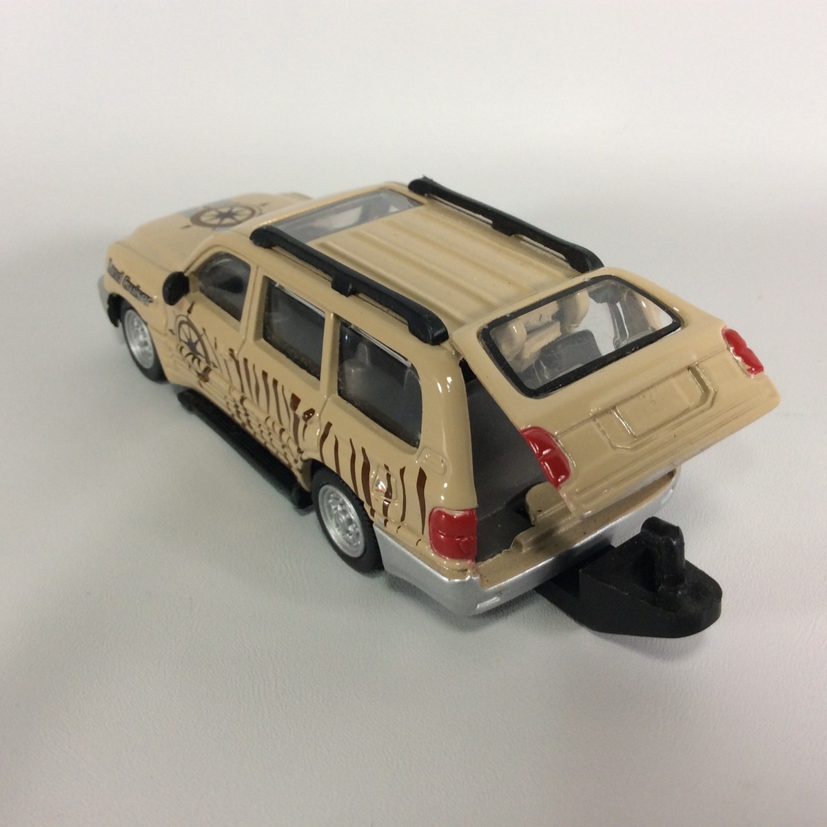 (希少) Diapet TOYOTA LAND CRUISER SAFARI Toyota Land Cruiser Diecast 1:43 Scale Beige Zebra Safari