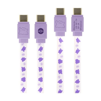 Gourmandise Pokemon PD60W Compatible USB2.0 Type-C Cable Ditto POKE-902B