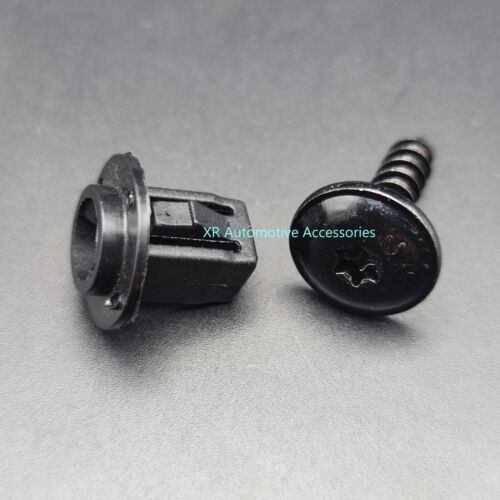 5 Set For Nissan Car Wheel Arch Inner Fender Screw Grommet Nut Clips 76881JG00A - Picture 4 of 4