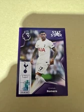 Cristian Romero Panini PL 2024 STAT STAR Sticker # 576. New