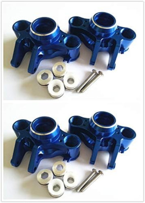 Aluminum Axle Carriers Front and Rear -2PR Blue for Traxxas 1/10 RC E-REVO 2.0 V