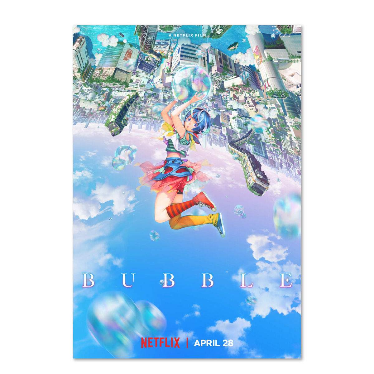 Bubble Japanese Anime Featured Poster - Official Art - High Quality Prints