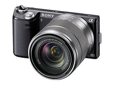 Sony Alpha NEX-5N 16.1MP Digital Camera - Black (Kit w/ 18