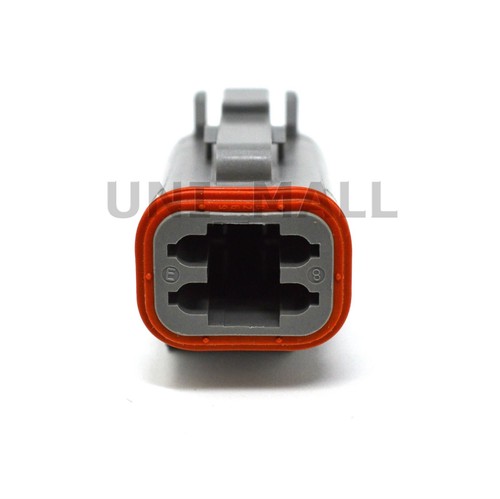 Kit de conector alemán DT 4 pines genuino negro y gris 14-16AWG contactos, EE. UU. - Imagen 3 de 7