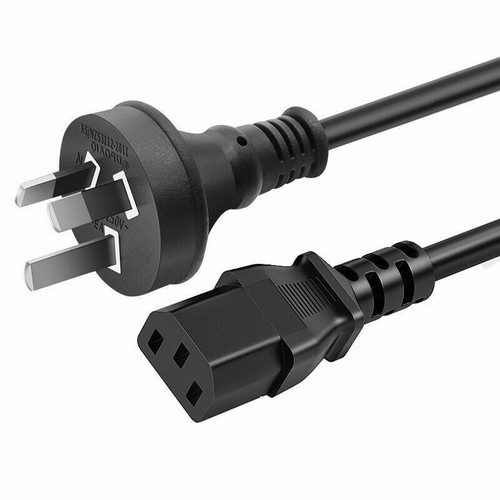 250V 10A Power Lead Cable Cord 3 Pin Australian Plug to IEC-C13 Socket 1.5M - Picture 3 of 12