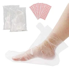 200Pcs Disposable Feet Covers Moisturizer Socks Foot Moisturizing Socks