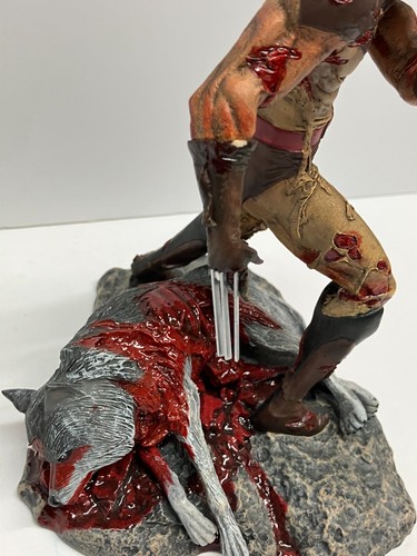 Marvel Milestones X-Men Zombie Wolverine Statue Limited Edition 805/2500 - Picture 7 of 16