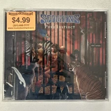 SCORPIONS- Pure Instinct CD RARE NEW SEALED