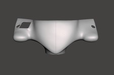 Coprimanubrio Compatibile Piaggio ZIP SP 96 00 MK1 Carena Pista  Cupolino 3D