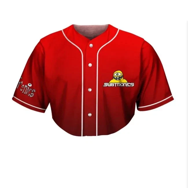 SUBTRONICS Cyclops Army Crop Top Jersey Gift For Women