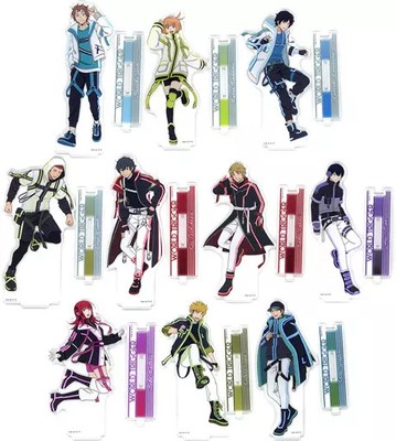 World Trigger Acrylic Stand Set 10 Characters Panel Figure Collectible Toy